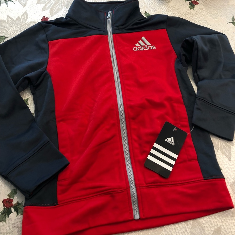 Adidas Zip Up Track Jacket